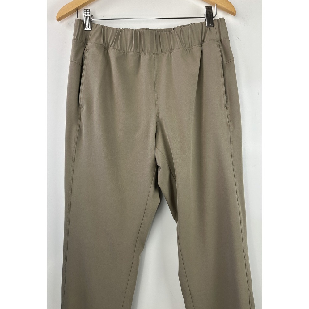 Eddie Bauer 2025 Trail Hiking Pants Khaki Brown Pull on Elastic Waist Women's 8 - Picture 3 of 13